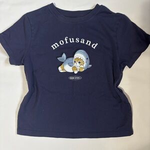 Uniqlo Dark Blue Graphic Tee